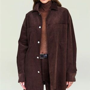 SEROYA April corduroy jacket shacket